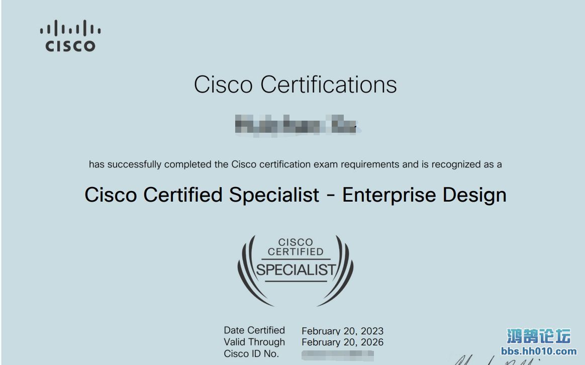 500-490 Designing Cisco Enterprise Networks